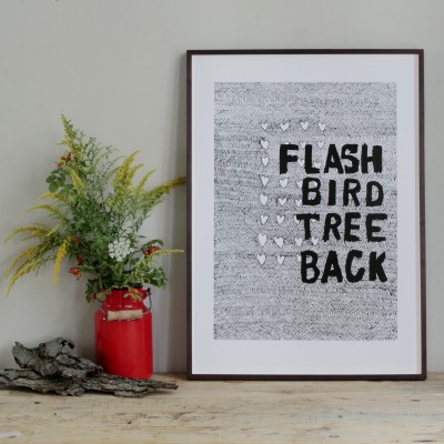 Flash Bird Tree Back