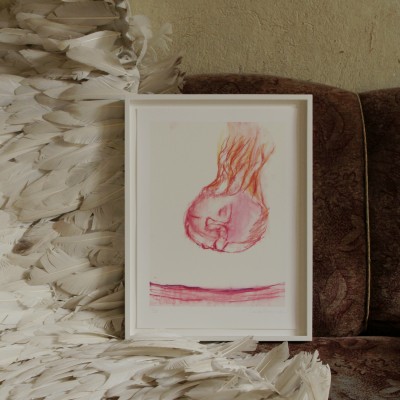Leiko Ikemura, Red Head Floating
