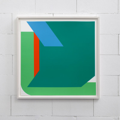 Georg Karl Pfahler, Ohne Titel (WVZ Grün / Grün)