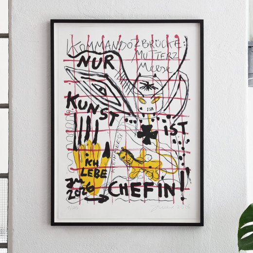 Jonathan Meese, DIE GEBURT DER K.U.N.S.T. (KAMPF DER KUNST)