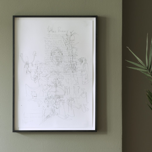 Mariusz Tarkawian, Zeichnungsfolge / Matthew Barney