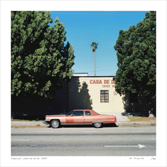 George Byrne !! C H A R I T Y - P R I N T !!, Cadillac, Venice Blvd