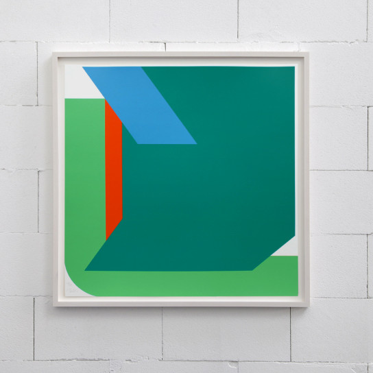 Georg Karl Pfahler, Ohne Titel (WVZ Grün / Grün)
